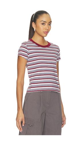 Kelly Stripe Perfect Tee in Blue. - size L (also in M, S, XL, XS) - Rag & Bone - Modalova
