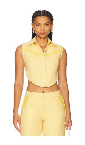 Antonella Top in Yellow. - size M (also in S, XS) - Rangel - Modalova