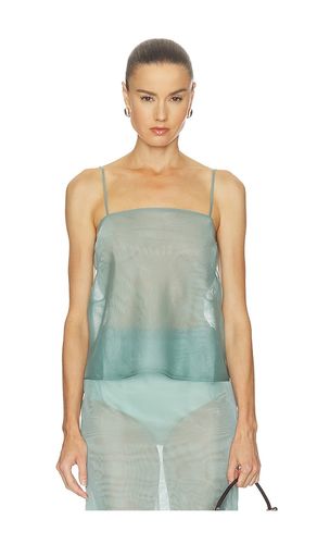 Organza Cami Top in Teal. - size L (also in XL) - RENGGLI - Modalova