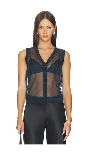 Sheer Knit Vest in . Size M. Also in S, XS - RENGGLI - Modalova