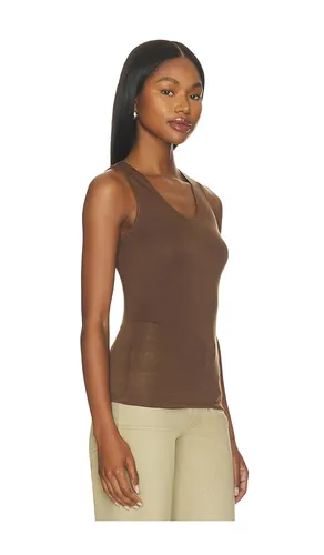Scoop Neck Tank Top in . Taglia M. Also in S - RENGGLI - Modalova