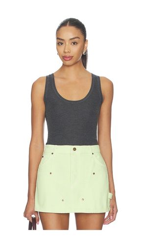 Scoop Neck Rib Tank in . Taglia M. Also in XL - RENGGLI - Modalova