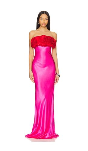 Fiorella Gown in Fuchsia,. - size 0 (also in 2, 3, 4) - Rachel Gilbert - Modalova