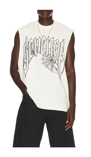 Web Cross Cut Off Tee in . Size L. Also in S, XL/1X - Revenge - Modalova