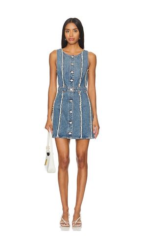 Fray Denim Dress in Denim-Medium. - size M (also in S) - RE/DONE - Modalova