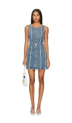 Fray Denim Dress in Denim-Medium. - size M (also in S, XS) - RE/DONE - Modalova