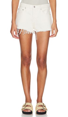 X Pam Anderson Mid Rise Relaxed Short in Ivory. - size 25 (also in 27, 32) - RE/DONE - Modalova