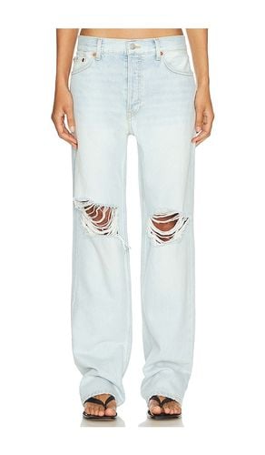 Loose Long Wide Leg Leg in Denim-Light. - size 29 (also in 31) - RE/DONE - Modalova