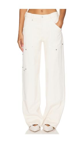 Mid Rise Workwear Wide Leg in White. - size 28 (also in 32) - RE/DONE - Modalova