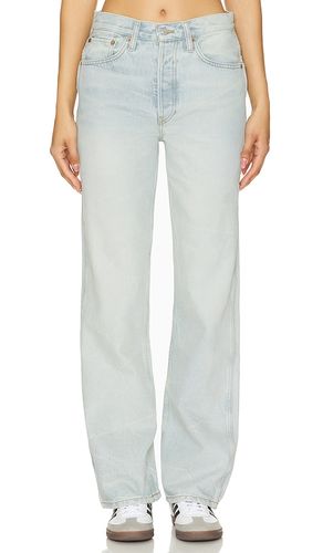 S High Rise Loose in Denim-Light. - size 28 (also in 30, 31) - RE/DONE - Modalova