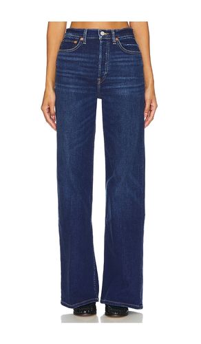 S Ultra High Rise Wide Leg in Denim-Dark. - size 23 (also in 26, 27, 28, 30, 31) - RE/DONE - Modalova