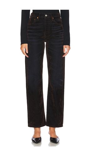 S High Rise Loose in Brown. - size 25 (also in 26, 27, 28, 29, 30, 32) - RE/DONE - Modalova