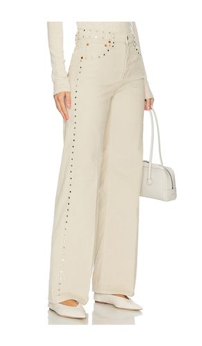 High Rise Wide Leg Jeans in Taupe. - size 30 (also in 31) - RE/DONE - Modalova