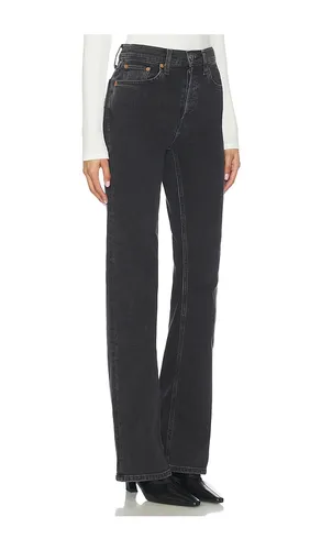 S Bootcut Jeans in Black. - size 24 (also in 27, 29, 31, 32) - RE/DONE - Modalova
