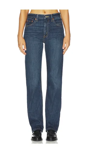 Blondie Straight Jeans in Blue. - size 24 (also in 26, 32) - RE/DONE - Modalova