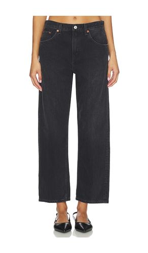 Ollie Wide Leg Jeans in Black. - size 27 (also in 28, 29, 31) - RE/DONE - Modalova