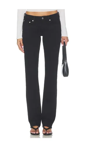 The Lean Straight Leg Jeans in Black. - size 25 (also in 29, 30, 31, 32) - RE/DONE - Modalova