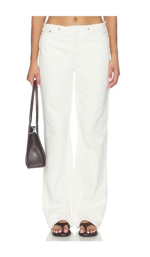 Roxy Loose Wide Leg Jeans in Cream. - size 24 (also in 26, 27, 29, 30) - RE/DONE - Modalova