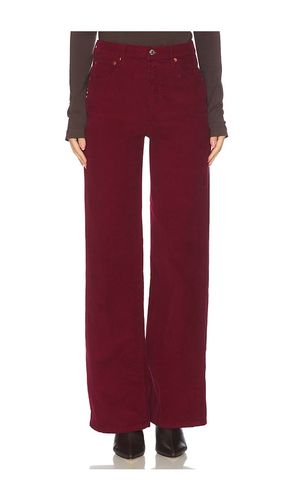 High Rise Wide Leg Jeans in Red. - size 24 (also in 26, 31, 32) - RE/DONE - Modalova