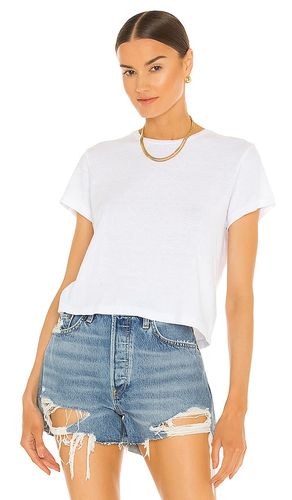 X Hanes 1950s Boxy Tee in White. - size L (also in S, XS) - RE/DONE - Modalova