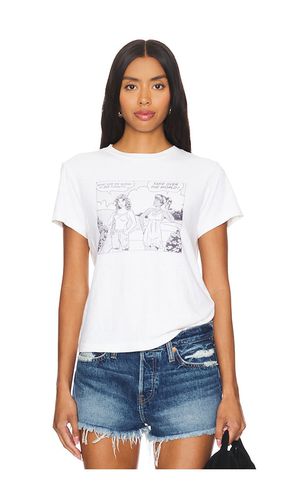 Girl Power Classic Tee in White. - size L (also in M, S, XS) - RE/DONE - Modalova