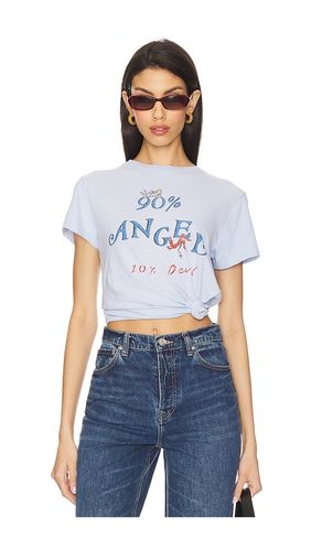 Angel Devil Classic Tee in Baby Blue. - size M (also in XS) - RE/DONE - Modalova