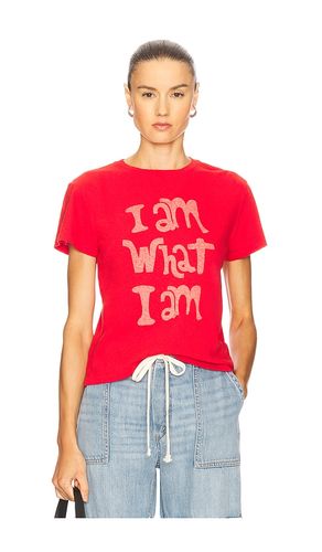 What I Am Classic Tee in Red. - size L (also in M, S, XS) - RE/DONE - Modalova