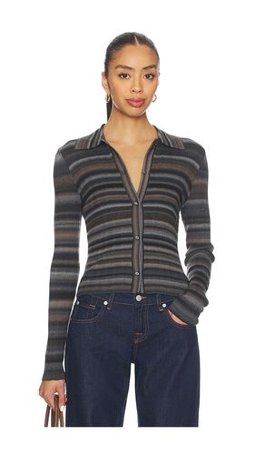 Ribbed Polo Cardi in . Size L. Also in M, S - RE/DONE - Modalova
