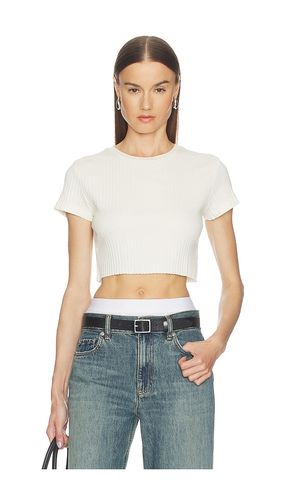 Cropped 60s Slim Tee in . Taglia M. Also in S, XS - RE/DONE - Modalova