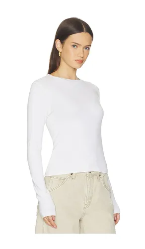 S Baby Long Sleeve Top in . Taglia S. Also in XS, L - RE/DONE - Modalova