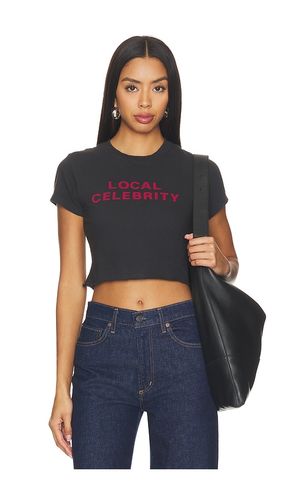 Cropped 60s Slim Tee Local Celeb in . Taglia L. Also in M, S, XS - RE/DONE - Modalova