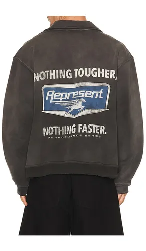 Nothing Faster Quarter Zip Pullover in Black. - size S (also in L) - REPRESENT - Modalova