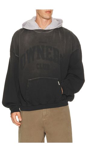 Owners Contrast Hoodie in Black. - size L (also in M, S, XL/1X) - REPRESENT - Modalova