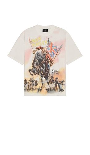 X Iron Maiden Steed Tee in White. - size L (also in M, S, XL/1X) - REPRESENT - Modalova