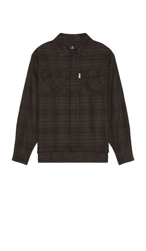 Rep Flannel Shirt in Brown. - size L (also in M, S, XL/1X) - REPRESENT - Modalova