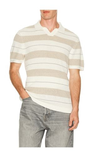 Cotton Linen Stripe Victor Polo in . - size M (also in L, XL/1X, XXL/2X) - Reigning Champ - Modalova