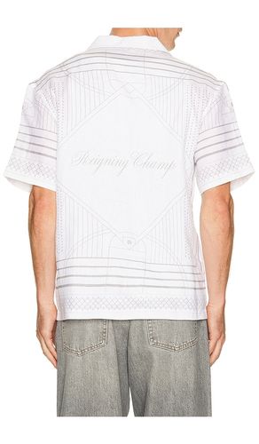 Linen Arena Standard Camp Shirt in . Size L. Also in M, S, XXL/2X - Reigning Champ - Modalova