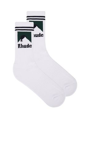 Calcetines en color blanco talla all en & - White. Talla all - Rhude - Modalova