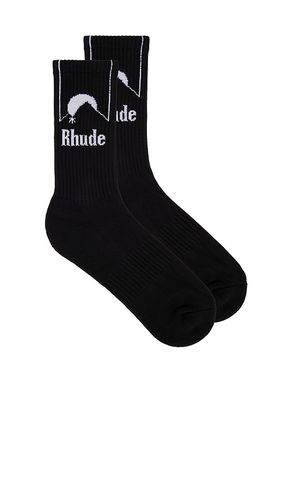 Rhude Moonlight Socks in Black - Rhude - Modalova