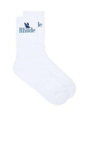 Rossa logo socks in color size all - Rhude - Modalova