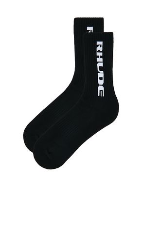 Tripoli racing logo sock in color size all - Rhude - Modalova