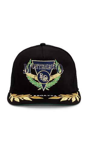 Montenegro regatta trucker hat in color black size all - Rhude - Modalova