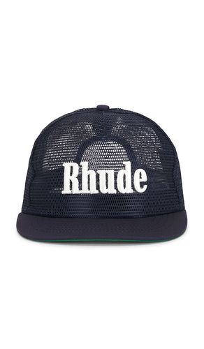 Rhude Rhude Logo Mesh Hat in Navy - Rhude - Modalova