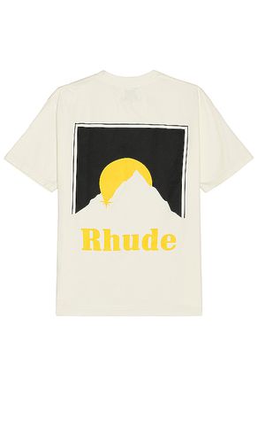 Camiseta en color crema talla M en - Cream. Talla M (también en S) - Rhude - Modalova