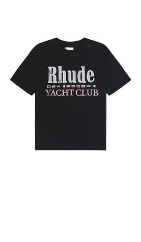 Rhude Flag Tee in Black. Size S - Rhude - Modalova