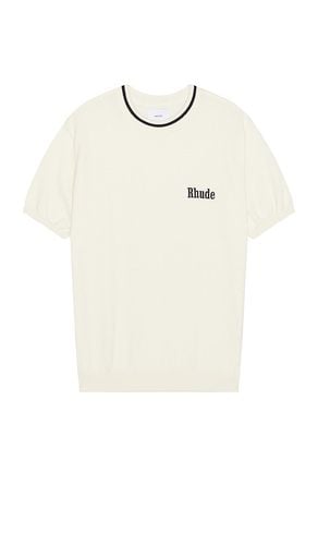 Logo Knit Tee in . Size M, S - Rhude - Modalova