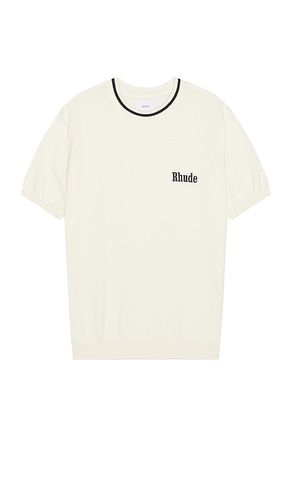 Camiseta en color blanco talla L en & - White. Talla L (también en M) - Rhude - Modalova