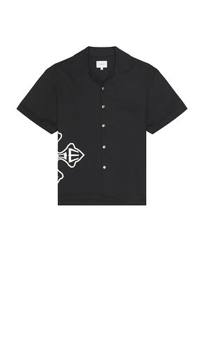 Cross Logo Snap Shirt in . Size M, S - Rhude - Modalova