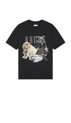 Rhinestone Hunting Dog Tee in . Size M, S, XL/1X - Rhude - Modalova