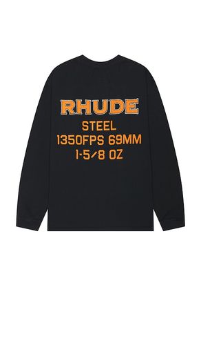 Steel Long Sleeve Tee in . Taglia S, XL/1X - Rhude - Modalova